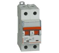 Sezionatore Modulabile Bticino 2P 63A 400Vac 2 moduli IP20 F72A63