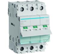 Hager Interruttore modulare SBN390 - 3 poli 100 A 400 VAC per guida DIN