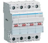 Sezionatore Hager 4 poli 40A 4 moduli SBN440