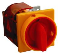 Sezionatore principale con fronte giallo-rosso IP65 ŁK32RG\P08