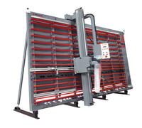 Sezionatrice verticale x pannelli in legno 4.2x2.2mt Holzmann vps4222_400v