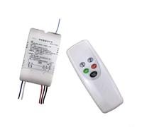 Sezione LED wireless interruttore telecomando per plafoniere a 2/3/4 vie, montaggio a parete, timer controller con forte penetrazione del segnale per la sicurezza domestica, modalità di sospensione