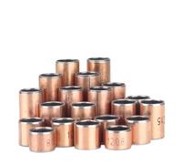 SF-1 Manicotto in rame composito Cuscinetto autolubrificante senza olio Diametro interno 16 17 18 20 22mm Boccola Boccola piccola(17x19x30mm (5pcs))