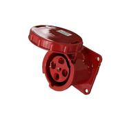 SF-334 presa industriale, 63A, 380V, 4P, impermeabile, diritto