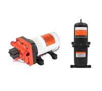 SF-42 Pompa acqua lunga 12V 24V for camper Pompa a membrana 18,9 l/min Pressione di arresto 55PSI Pompa autoadescante CC con serbatoio a pressione da 1 litro(24VDC-Pressure-Tank)