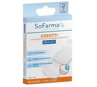 Cerotto Delicato 7x2 Cm 20 Pezzi Sofarmapiu'