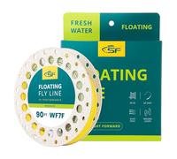 SF Lenza da pesca a mosca con anello saldato peso avanti galleggiante Fly Line WF7F 25,4 m