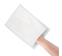 SF Manopole Monouso per igiene, 100 Pezzi, Bianca, ideale per l'igiene intima e del corpo di pazienti