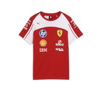 Puma Sf Ferrari Replica Short Sleeve T-shirt Rosso 15-16 Years Bambini