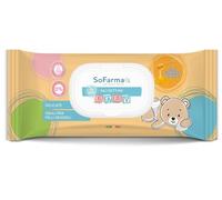 SoFarmaPiù Salviettine Delicate al Miele Pelli Sensibili Bambini, 72 Salviette