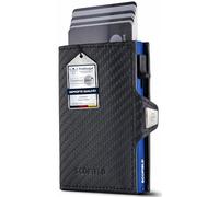 SF SCOFIELD Duality Classic Slim Wallet mit Münzfach | Kartenetui Herren für 9-10 Karten | Geldbeutel Portemonnaie mit RFID Schutz | Wallets for Men | Kreditkartenetui