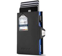 SF SCOFIELD Duality Classic Slim Wallet mit Münzfach | Kartenetui Herren für 9-10 Karten | Geldbeutel Portemonnaie mit RFID Schutz | Wallets for Men | Kreditkartenetui