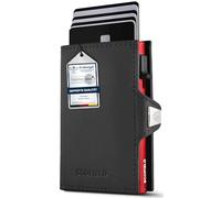 SF SCOFIELD Duality Classic Slim Wallet mit Münzfach | Kartenetui Herren für 9-10 Karten | Geldbeutel Portemonnaie mit RFID Schutz | Wallets for Men | Kreditkartenetui