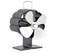 SF118S Ventola a rilevamento automatico a 4 pale per stufa alimentata a calore per legna per bruciatore ad aria più grande alimentata a calore St stufa a legna soffiante non elettrica