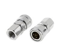 SF20-1/4 '' BSP Raccordo A Innesto Rapido Femmina Connettore Aria Compressa Raccordo Aria Compressa Confezione Da 2