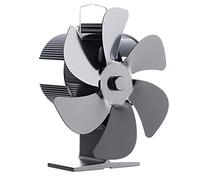 SF405S 6-Blade Aggiornato Calore Alimentato Stufa Ventilatore Più Grande Distribuzione Efficiente Dell'aria Di Legno Legno Ventilatore Di Calore Non Elettrico Casa