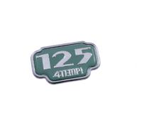 (sf8) Targhetta adesiva originale Piaggio VESPA et4 "125 4 TEMPI" COD 577125