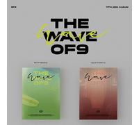 SF9 11th Mini Album [THE WAVE OF9] 2Ver SET CD+96p P.Book+2p Card+B.Mark+Sticker