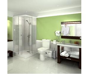 SFA SaniAccess 3 trituratore per lo smaltimento delle acque di un intero bagno, 0015A, SaniAccess bianco [Installazione > Pompe]