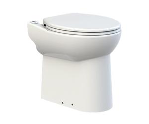 SFA SANITRIT - SANICOMPACT 43 SILENCE ECO+ UNITA' WC A PAVIMENTO COMPATTA CON INGRESSO LAVABO E SEDILE A CHIUSURA RALLENTATA CPT43LS