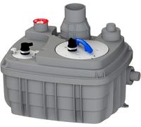 SFA - Stazione di pompaggio compatta Sanicubic 1 VX, turbine vortex a passaggio libero, installazione a terra, serbatoio da 60 litri, motore da 2000 W, 55 x 70,1 x 50,4 centimetri