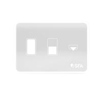 SFA -Tastiera elettronica di lusso, facciata in vetro bianco SN-SWITCH3