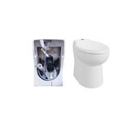 SFA Watersan Compact 1 WC in Ceramica con Trituratore Integrato Doppio Scarico 2/4 Litri Ingresso per Lavabo- WSC1