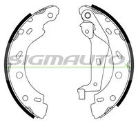SFA308 SIGMAUTO Kit ganasce freno per SMART