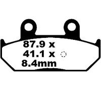 SFA412 BRAKE PAD SFA SERIES ORGANIC PER SUZUKI AN 650 ABS BURGMAN EXECUTIVE 2005