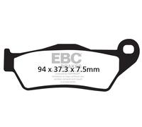 SFAC181 BRAKE PAD SFAC SERIES CARBON FIBER SCOOTER MBK YP 125 R SKYLINER 2002