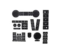 SFALCI Cambia Adesivi Kit Riparazione Pulsante Dell'autoadesivo Bottone dell'automobile Decora Le Decalcomanie Compatibile con per Touareg 2004 2005 2006 2007 2008 2009