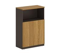 SFANIIX Armadio for archivio verticale, armadietto for stampante, ufficio con cassetti e serrature, mobiletto basso in legno, divisorio, mobiletto laterale(XW-0828-0.8m)