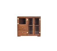 SFANIIX Mobile Buffet Credenza in legno Armadietto for stoviglie Armadietto da tè Armadietto da cucina for ristorante cinese Credenza con Contenitore