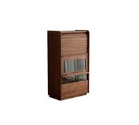 SFANIIX Mobile Buffet Credenza in legno massello, mobiletto for soggiorno, mobiletto for cucina, mobiletto laterale for riporre oggetti Credenza con Contenitore