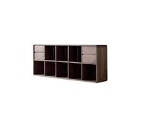 SFANIIX Mobile Buffet Divano da soggiorno in legno massello, mobiletto laterale, mobiletto da cucina, mobiletto portaoggetti Credenza con Contenitore