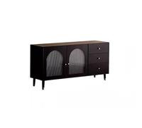 SFANIIX Mobile Buffet Mobiletto for vino Mobiletto buffet da cucina semplice Mobiletto for tè in casa Mobiletto for veranda Credenza con Contenitore