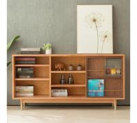 SFANIIX Mobile Buffet Mobiletto laterale da cucina in legno da 150 cm, adatto for buffet di ristoranti e cucine di casa Credenza con Contenitore