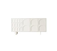 SFANIIX Mobile Buffet Tavolo d'Ingresso con Ripostiglio 160 cm, Mobile con Ripostiglio Decorativo per Casa, adatto a Cucina, Ingresso, Soggiorno etc Credenza con Contenitore