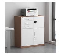 SFANIIX Mobiletto portadocumenti con serratura, armadietto for casa e ufficio, mobiletto portadocumenti a 3 cassetti for lettere/documenti in formato A4, documenti in formato legale