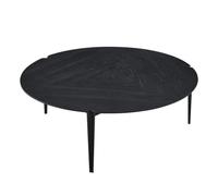 SFANIIX Tavolo Centrale Moderno B&B Retro Nordic Tea Table Piccolo tavolo da tè Piccolo appartamento in legno massello tavolo rotondo soggiorno Tavolino da Caffè(90cm)