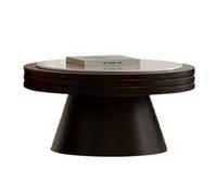 SFANIIX Tavolo Centrale Moderno Tavolino da caffè rotondo moderno, semplice tavolino da caffè in pietra, luminoso, decorazione for soggiorno, villa di lusso, tavolo da tè Tavolino da Caffè(S:70X30cm)
