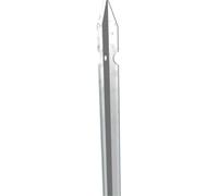 Paletto recinzione zincato sezione mm 30x30x3,0 h.cm 175 (10 pezzi) Ferrobulloni