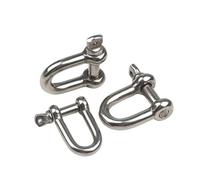 SFCHEN M4 M5 M6 M8 M10 M12M14M16 304 - Grillo ad anello di sollevamento ad alta resistenza in acciaio inox 304 ad alta resistenza con anello di sollevamento catena fissa (1 pezzo, M14)