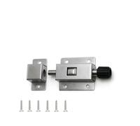 SFCNCVBTBX 1-8 set di chiavistelli for porte in acciaio inossidabile con viti, chiusura automatica a molla, antifurto for finestre, bulloni, ferramenta(L,2 set)