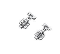 SFCNCVBTBX 2/10 cerniere for mobili in acciaio inossidabile, idrauliche for porte con chiusura ammortizzata, nascoste viti(Inset - 2PCS)