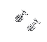 SFCNCVBTBX 2/10 cerniere for mobili in acciaio inossidabile, idrauliche for porte con chiusura ammortizzata, nascoste viti(Full Overlay - 2PCS)