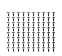 SFCNCVBTBX 20-100 pezzi ugello atomizzante a croce a 4 fori quattro uscite nebulizzatore ad alta pressione for sistema di raffreddamento a nebulizzazione esterna(80PCS)