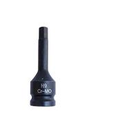 SFCNCVBTBX 3/1 pz Punte for cacciavite Torx Adattatore for bussola a impatto da 1/2 pollice H4/H5/H6/H7/H8/H9/H10/H11/H12/H13/H14/H16/H17/H18/H19 Presa di corrente(80mm H9)
