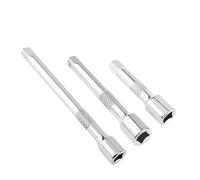 SFCNCVBTBX 3 pezzi 1/4 di pollice chiave a cricchetto barra estensione 50/75/100 mm lunga manicotto dello sterzo biella presa utensile manuale Presa di corrente