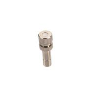 SFCNCVBTBX 50 pezzi ugelli nebulizzatori a bassa pressione da 6 mm, 0,1-0,8, nebulizzatore for giardino, serra, cortile, terrazza, irrigazione, raffreddamento, rimozione della polvere(0.4mm)